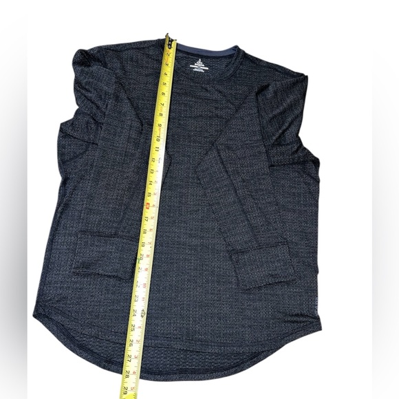 Prana Men's Dark Gray Long Sleeve Shirt - Picture 5 of 8